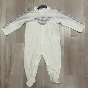 Emporio Armani Baby logo-print pajamas (12 month)